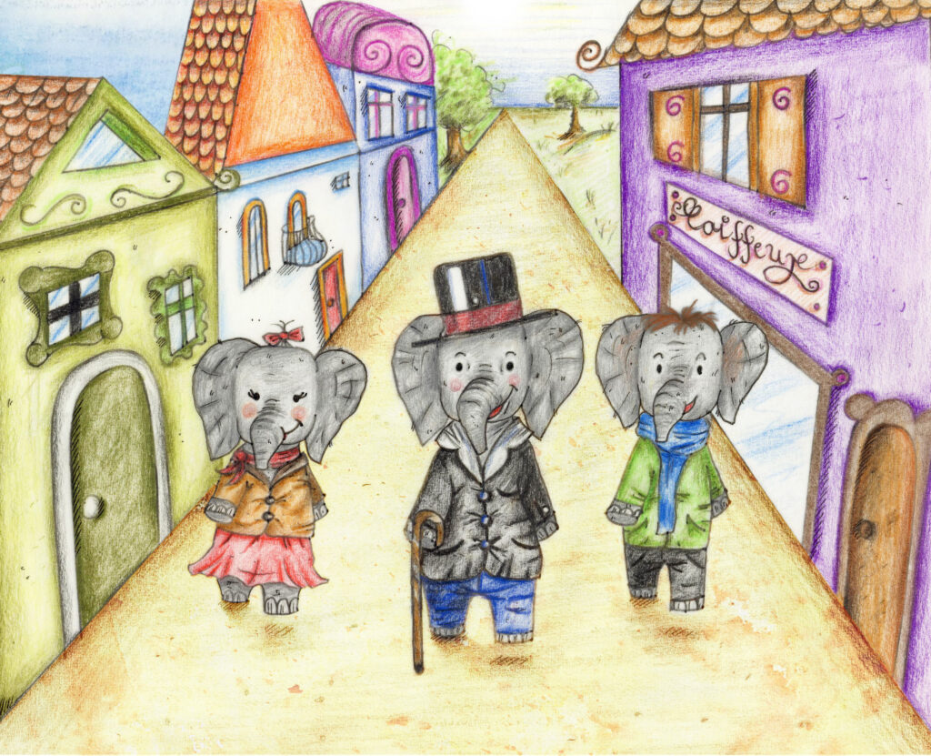 La historia de Babar el elefantito