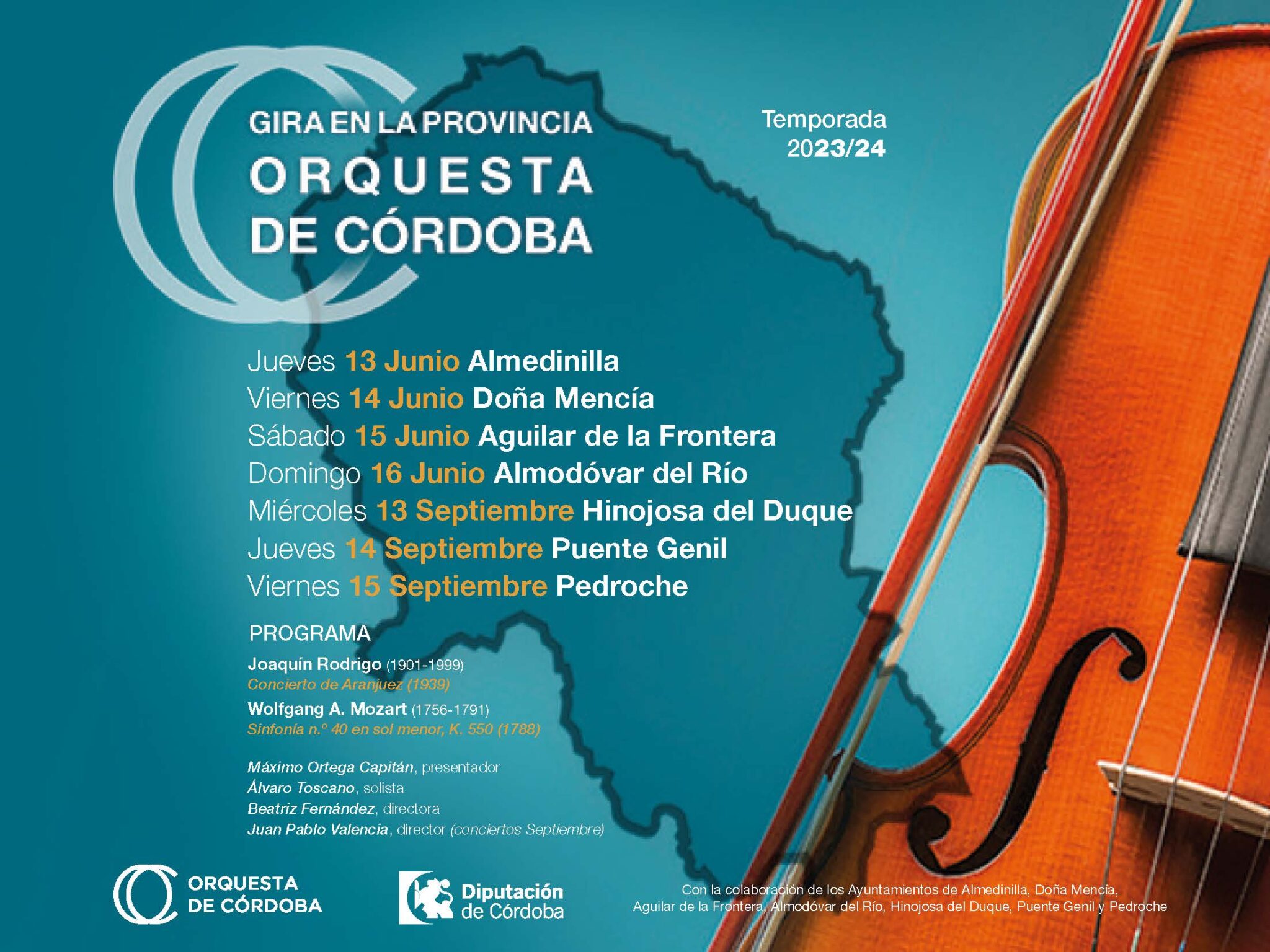 Comienza la gira de la Orquesta por la provincia de Córdoba