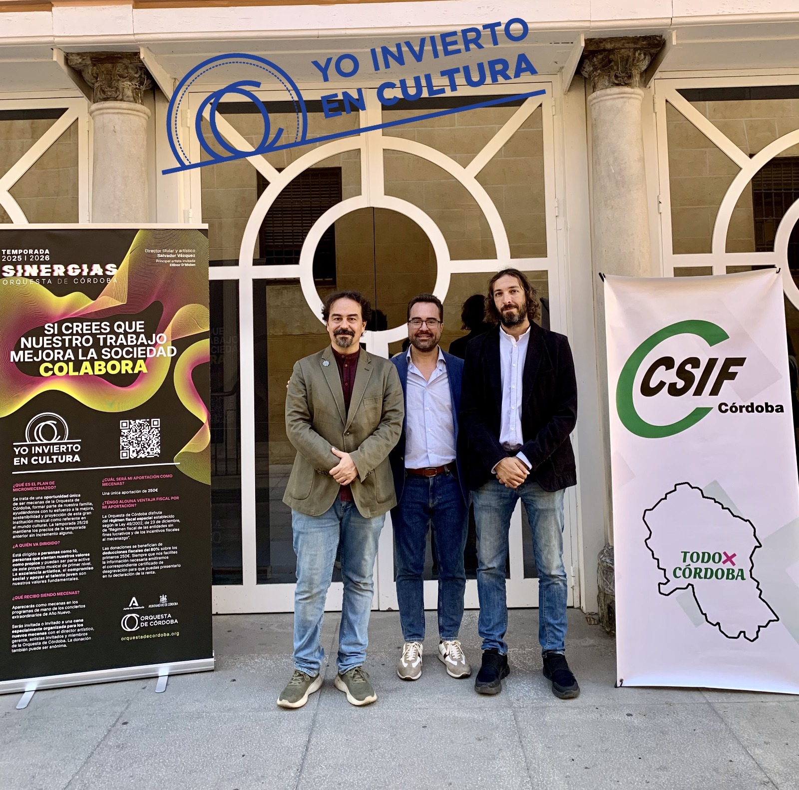 CSIF se suma al nuevo plan de mecenazgo de la Orquesta de Córdoba