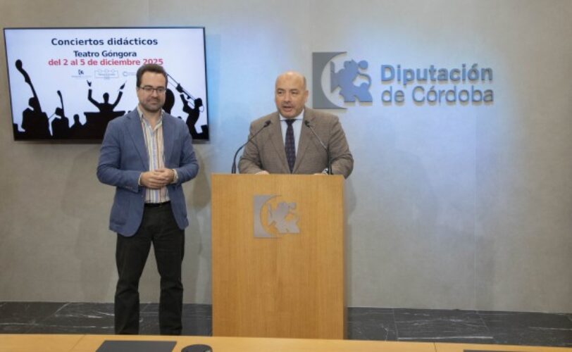 Los Conciertos Didácticos acercarán la música clásica a 4.000 estudiantes de la provincia, de la mano de la Diputación y la Orquesta de Córdoba