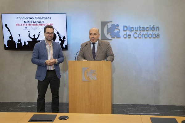 Los Conciertos Didácticos acercarán la música clásica a 4.000 estudiantes de la provincia, de la mano de la Diputación y la Orquesta de Córdoba