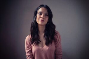 Retrato de la artista