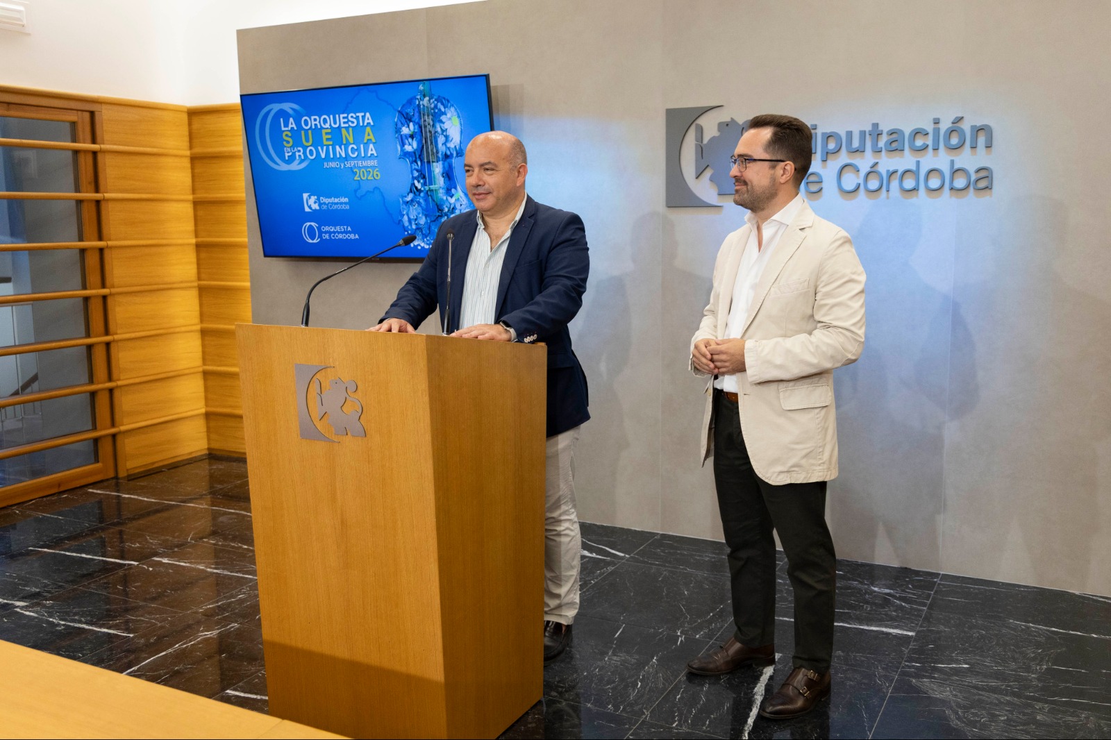 Diputación de Córdoba y la Orquesta de Córdoba llevarán la música sinfónica de Antonio Vivaldi a la provincia